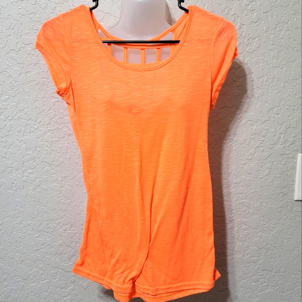 Neon Orange tee